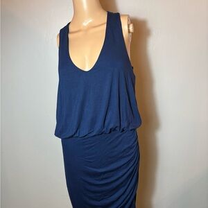 Banana Republic Blue Snitty Envelope Dress Size Medium